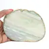 Natuurlijke, groengetinte agaatplak – Brazilië 240 g - 3