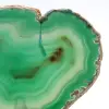 Braziliaanse agaat in groene uitvoering – collectie van 210 g - 2