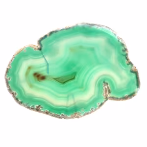 Braziliaanse agaat in groene uitvoering – collectie van 210 g