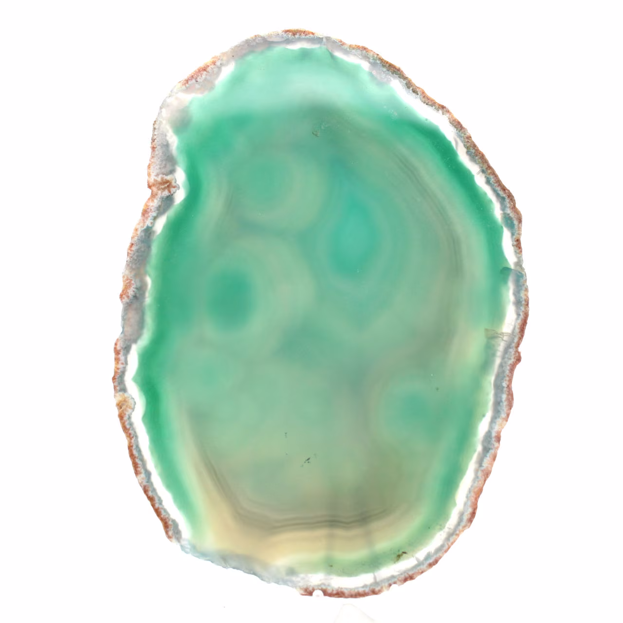 Gesneden Braziliaanse groene agaat – Steen 215 g