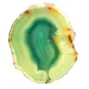 Gesneden groene agaat – Braziliaans verzamelobject, 255 g - 0