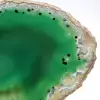 Gepolijste groene agaatschijf – Braziliaans exemplaar 205 g - 2