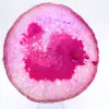 Natuurlijke roze getinte gesneden agaat - 1