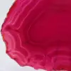 decoratieve roze getinte agaatplak - 2