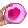Plakje roze geverfde agaat voor verzameling - 3