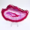 decoratieve roze getinte gepolijste agaat - 1