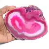 Plakje natuurlijke roze getinte agaat - 3