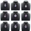 Amethist hanger - Sieraden van puur mineraal - 0