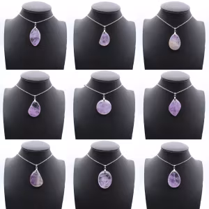 Amethist hanger - Sieraden van puur mineraal