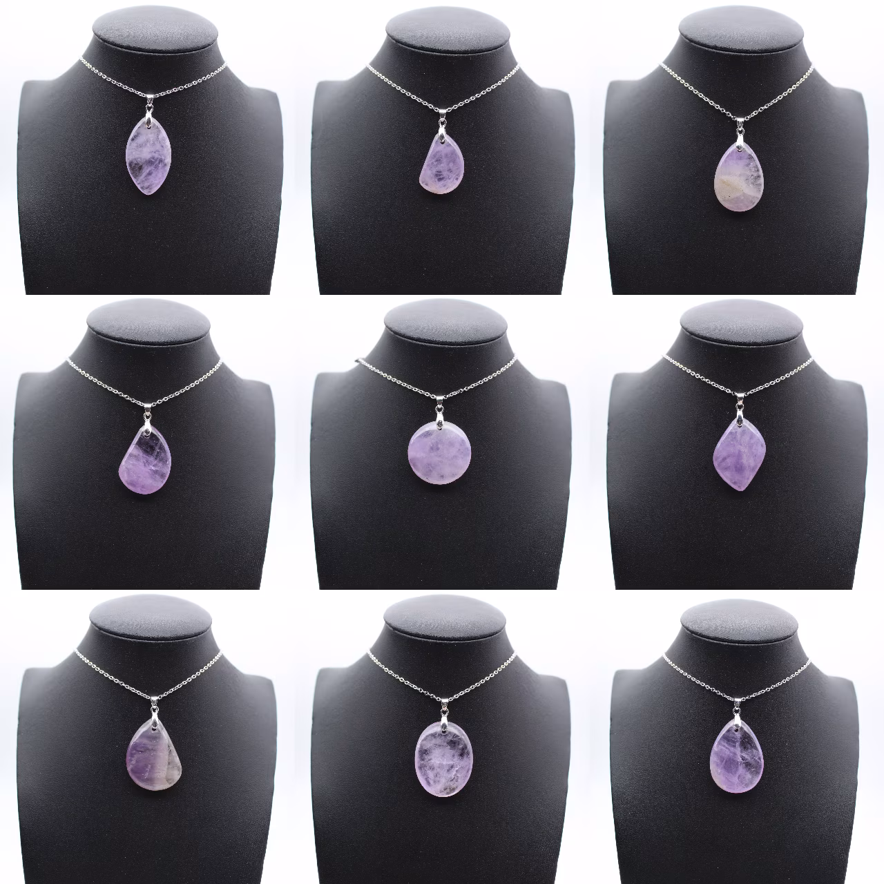 Amethist hanger - Sieraden van puur mineraal