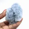 Kleine celestien geode: een mineraal voor verzamelaars - 1