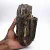 Zwarte toermalijn uit Madagaskar - Ruw mineralogisch exemplaar - 1