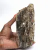 Ruwe zwarte toermalijnsteen - Natuurlijk Malagassisch kristal - 1