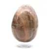 Zwart maansteen ei 355g - Madagascar - 2