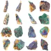 Ruwe mineralen: azuriet en malachiet - 0