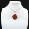 Hanger van rood jaspismineraal - 1
