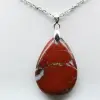 Madagaskar rode jaspis en ketting - 0