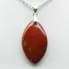 Sieraden van rood jaspismineraal - 0