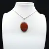 Rode jaspis hanger ketting - 2