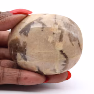 Veldspaatkiezelsteen uit Madagaskar – Mineraalexemplaar