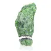 Ruwe Finse chromediopside, groen mineraal exemplaar, 120 g - 3