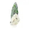 Ruwe chroomdiopside op een sokkel van Finse natuursteen, 70 g - 6