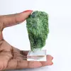 Ruwe chroomdiopsidesteen, groen mineraal uit Finland, 70 g - 1
