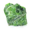 Ruwe, natuurlijke chroomdiopside, groen exemplaar uit Finland, 80 g - 0