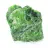 Ruwe, natuurlijke chroomdiopside, groen exemplaar uit Finland, 80 g