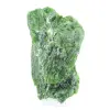 Ruw exemplaar van Fins chromediopside op een basis, 60 g - 0