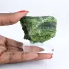 Ruwe chroomdiopside, groen verzamelmineraal, Finland, 80 g - 1