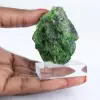 Ruwe chroompyroxen uit Finland, chroomdiopside 100 g - 1