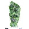Ruwe chroomdiopside op een sokkel, Scandinavische groene steen, 60 g - 3