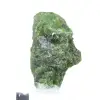 Ruwe chroomdiopside, mineralogie uit Finland, op een drager van 65 g - 5