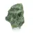 Ruwe chroomdiopside, mineralogie uit Finland, op een drager van 65 g