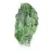 Groene chroomdiopside uit Finland, onbewerkt verzamelobject, 65 g