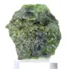 Natuurlijke, ruwe chroomdiopside uit Finland op een basis van 65 g - 5