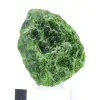 Ruwe chroomdiopside op drager, groene silicaat uit Finland, 60 g - 0