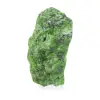 Ruwe chroomdiopside op drager, groene silicaat uit Finland, 60 g - 3