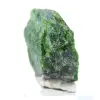 Ruwe Finse chromediopside, natuurlijk mineraal op een basis, 55 g - 4