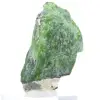 Ruwe Finse chromediopside, natuurlijk mineraal op een basis, 55 g - 6