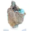 Natuurlijke brochantiet uit Chili op ganggesteente - Ruw mineraal - 2