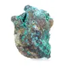 Chileense brochantiet: Ruw mineraal op ganggesteente en ondergrond - 3