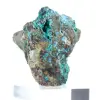 Chileense brochantiet: Ruw mineraal op ganggesteente en ondergrond - 4