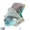 Ruwe groene brochantietmineraal uit Chili op ganggesteente. - 2