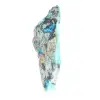 Ruwe brochantietmineraal uit Chili op een basis - 2