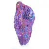 Chalcopyrite mexicaine aux irisations métalliques, montée sur socle - 2