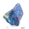 Chalcopyrite irisée du Mexique, agrégat naturel présenté sur socle - 2