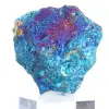 Spécimen de chalcopyrite mexicaine aux surfaces irisées - 2