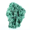 Klein vezelig malachietspecimen uit DRC, inclusief acrylen voet - 0
